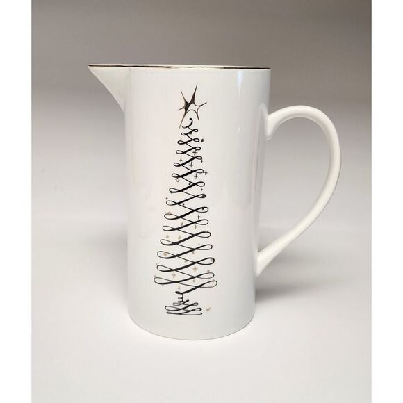 Servappetit Christmas Snowflake 60 oz. Pitcher & 4 Mugs New - Picture 3 of 13